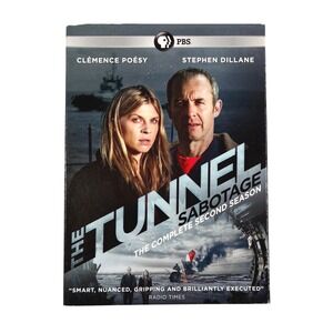 THE TUNNEL: SABOTAGE The Complete Second Season PBS DVD 3 Disc Set